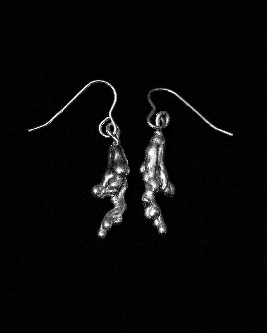 Wax Drip Earring #9 a+b