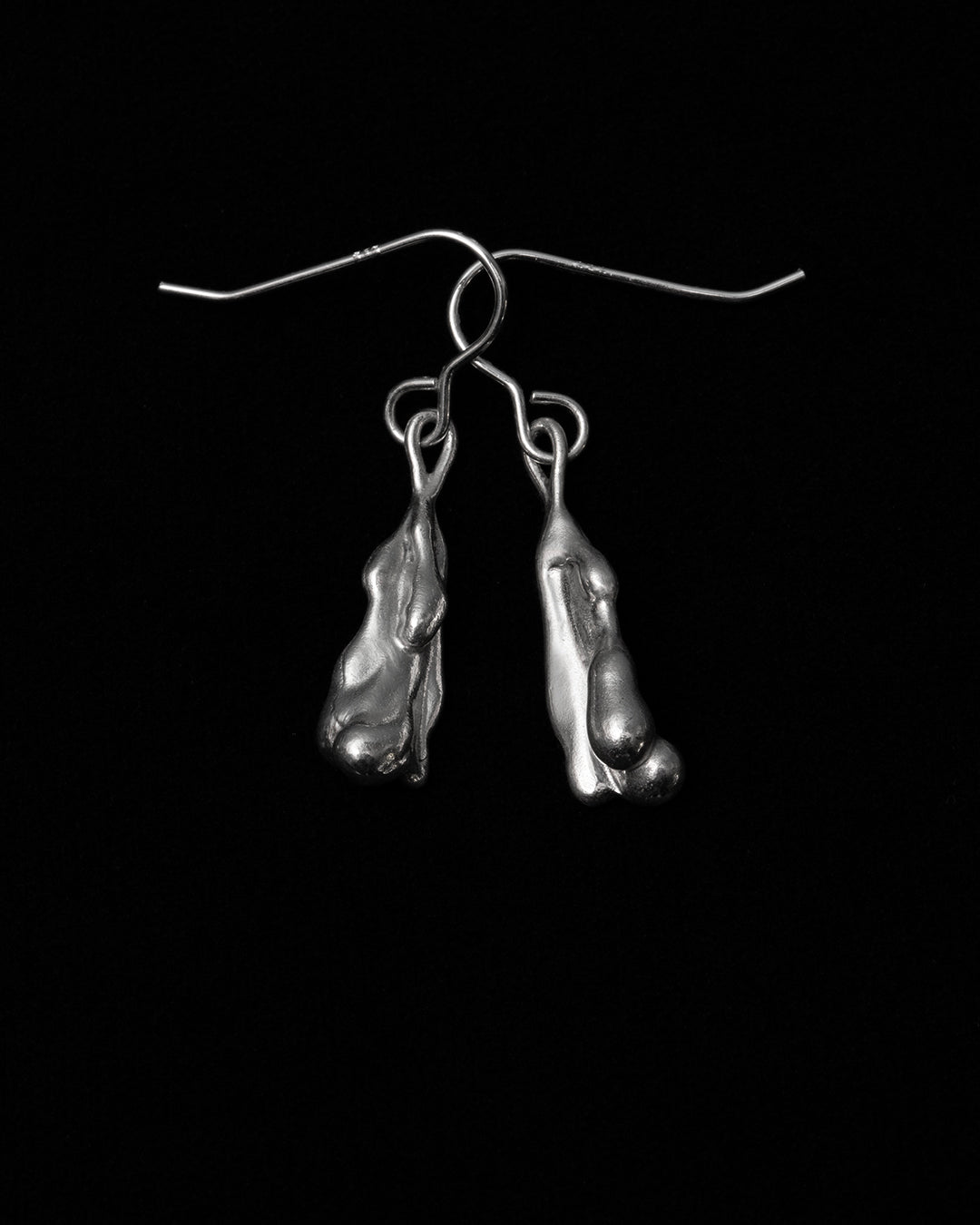 Wax Drip Earring #8 a+b